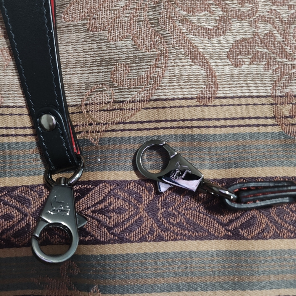 Christian Louboutin Explorafunk Keyring Studded Crossbody Bag - Picture 8 of 8